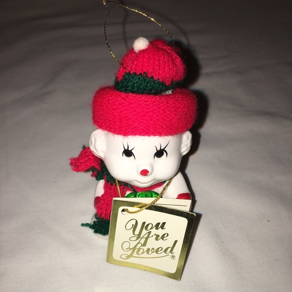 Vintage Bear Christmas Ornament You Are Loved - Picture 1 of 6